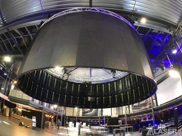 Circular LED Screen PORSCHE